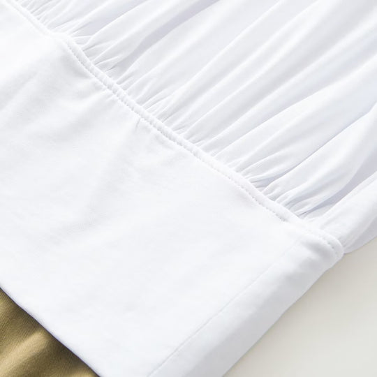 Damen Midirock mit elegantem Gummizug und luftigem Schnitt EB