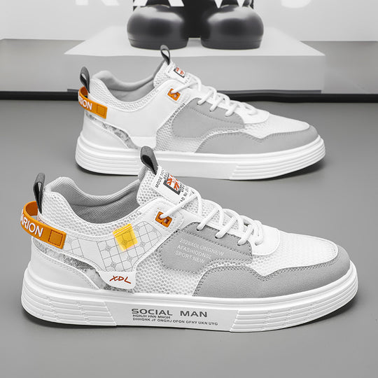 Damen Sportliche Sneakers mit atmungsaktivem Obermaterial und dämpfenden Eigenschaften EB