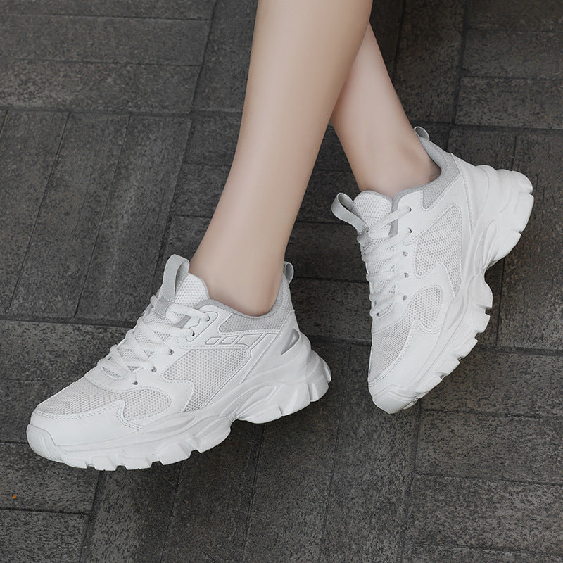 Damen Sportliche Mesh-Laufschuhe mit dämpfender Sohle EB