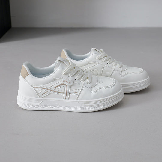 Damen Sportliche Sneakers mit atmungsaktivem Obermaterial und rutschfester Laufsohle EB