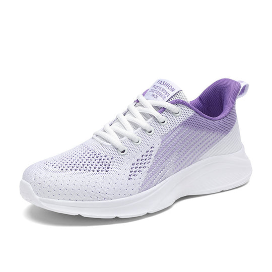 Damen Atmungsaktive Laufschuhe mit federleichter Sohle und elastischem Mesh-Obermaterial EB