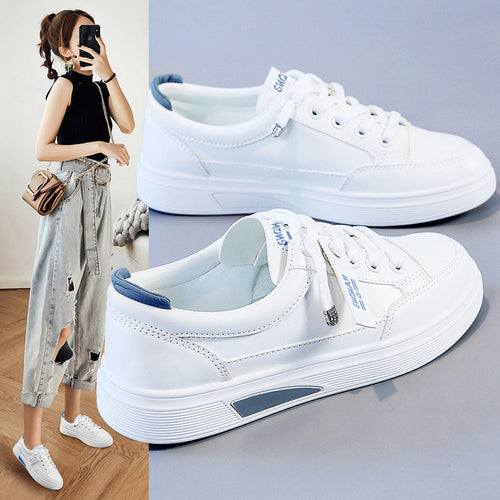 Damen modische Sneakers mit rutschfestem Sohlenprofil und atmungsaktiver Obermaterialstruktur EB