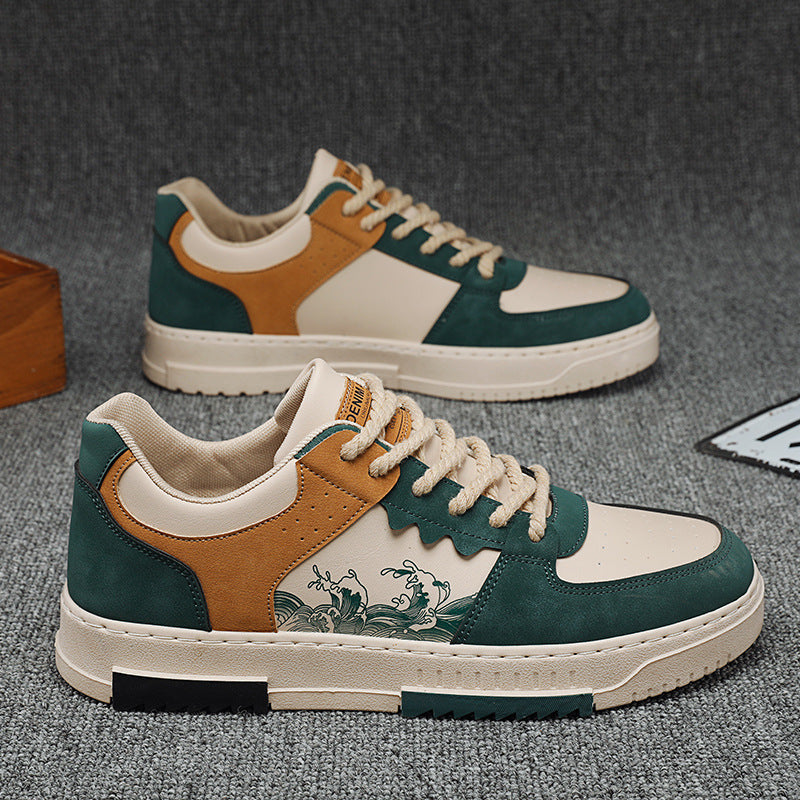 Herren modische Sneaker mit einzigartigem Design und rutschfester Sohle EB