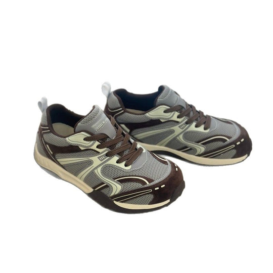 Damen sportliche Sneakers im modernen Design EB