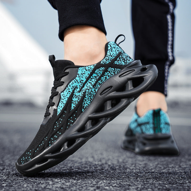 Damen Sportliche Laufschuhe mit atmungsaktiver Stricktechnologie und innovativer Dämpfung EB