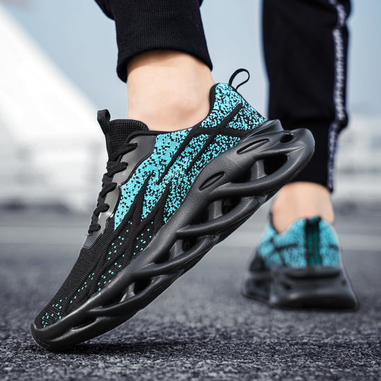 Damen Sportliche Laufschuhe mit atmungsaktiver Stricktechnologie und innovativer Dämpfung EB