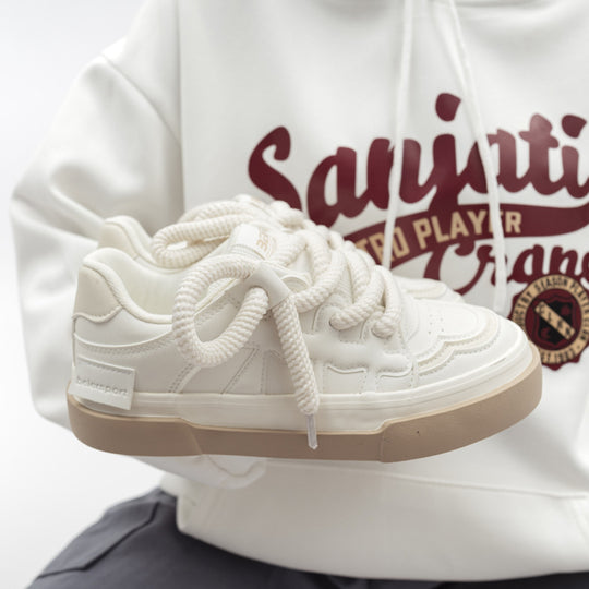 Damen Sneakers mit robustem, atmungsaktivem Obermaterial und rutschfester Sohle EB