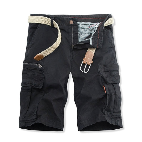 Herren Robuste Multi-Taschen Cargo-Shorts EB