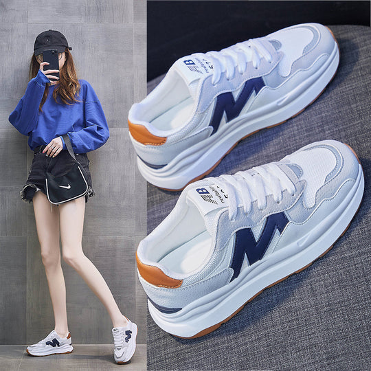 Damen Modische Sneakers mit stabilem Dämpfungssystem und rutschfester Sohle EB