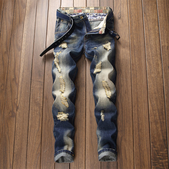 Herren Destroyed Jeans EB