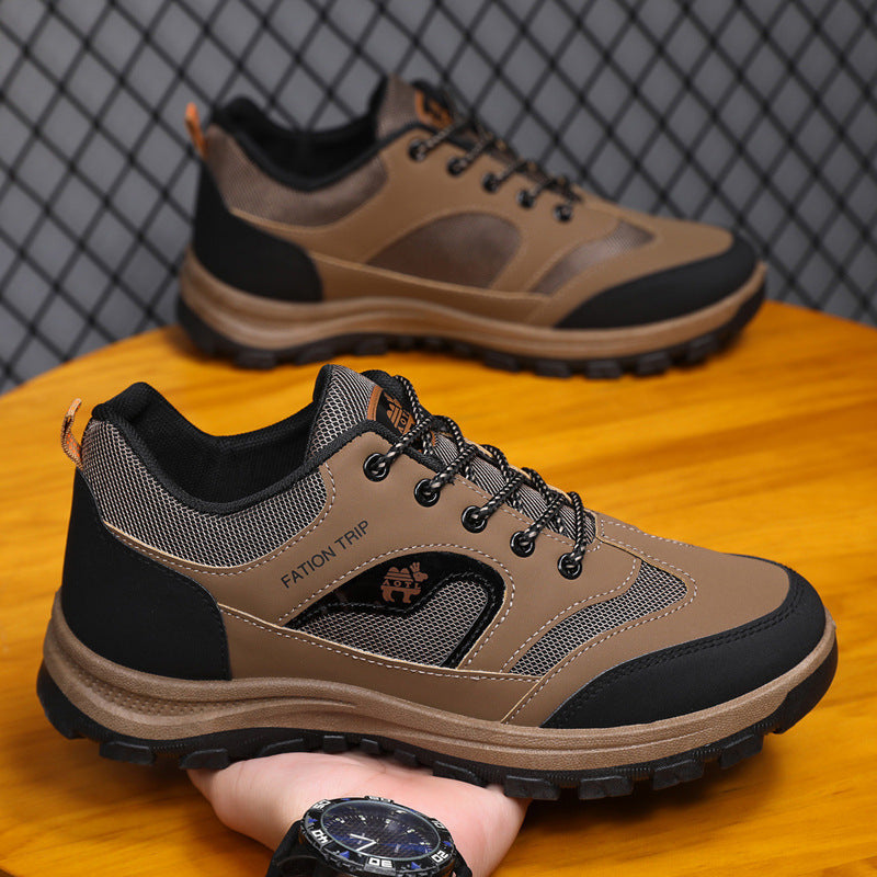 Damen robuste Wander-Trekking-Schuhe mit rutschfester Sohle von EB