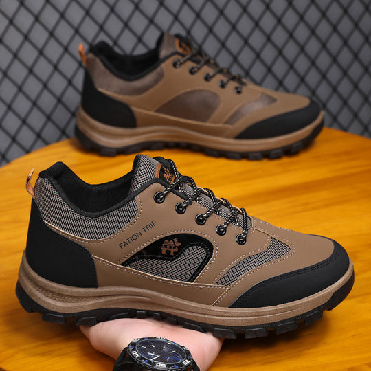 Damen robuste Wander-Trekking-Schuhe mit rutschfester Sohle von EB