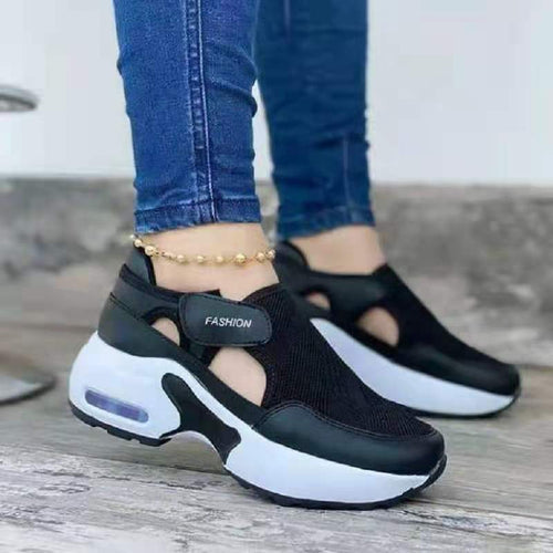 Damen Sportliche Slip-On Sneakers mit Luftpolstertechnologie EB