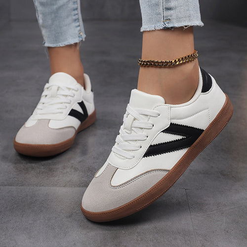 Damen Sportliche Sneaker mit modischem Design und robustem Sohlenprofil EB