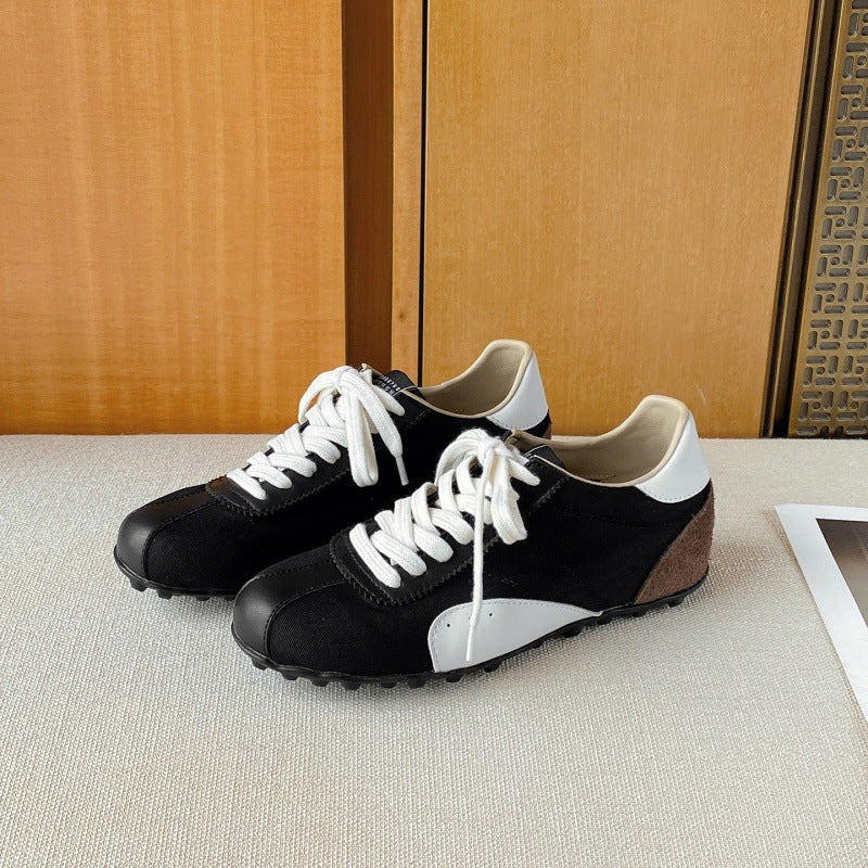 Damen Modische Freizeitsneaker im zeitlosen Design mit hochwertigen Obermaterialien EB