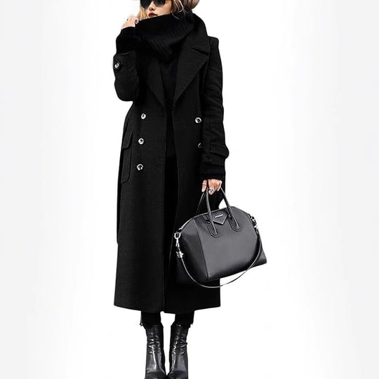 Damen eleganter Wollmantel EB