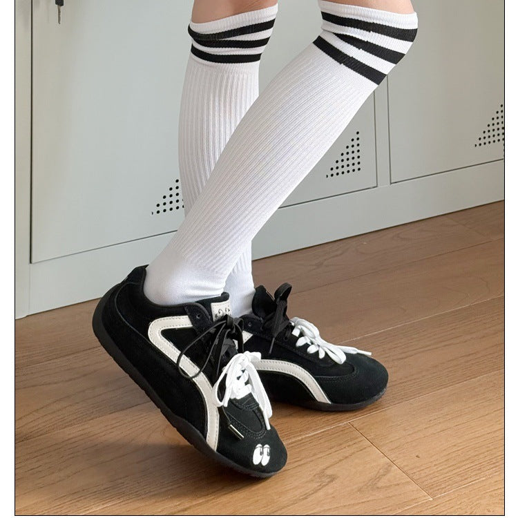 Damen Sportliche Sneakers mit kreativem Design EB
