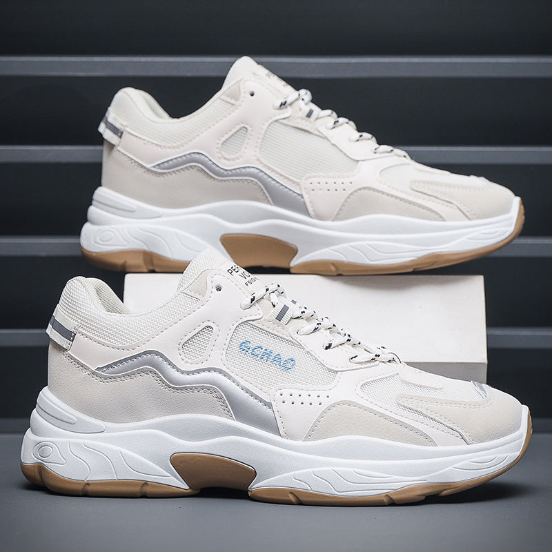 Damen Sportliche Sneakers mit atmungsaktiver Oberflächenstruktur und dämpfendem Komfort EB