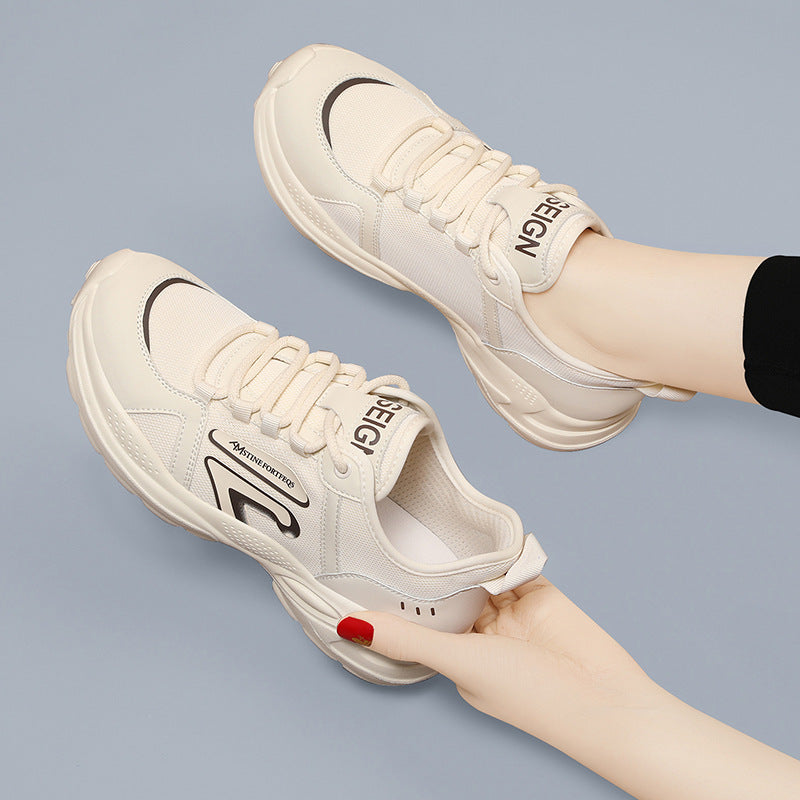 Damen Sportliche und atmungsaktive Lauf-Sneaker mit rutschfester Sohle EB