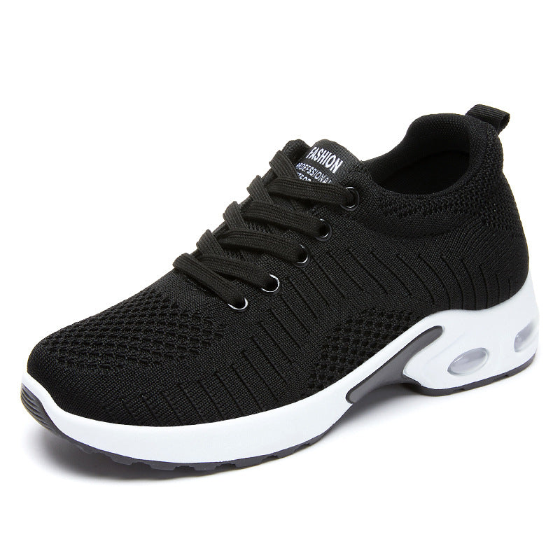 Damen Sportliche Lauf-Sneakers mit atmungsaktiver Mesh-Oberfläche und dämpfender Sohle EB