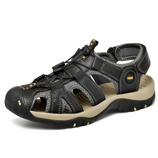 Damen Funktionale Trekking-Sandalen mit rutschfester Sohle und verstellbarem Schnellschnürsystem EB