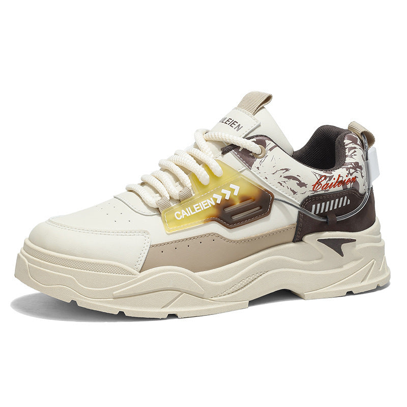 Damen chunky Sneakers mit stabiler Sohle und atmungsaktivem Obermaterial EB