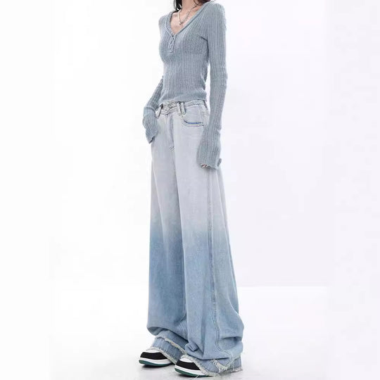 Damen weite Jeanshosen EB
