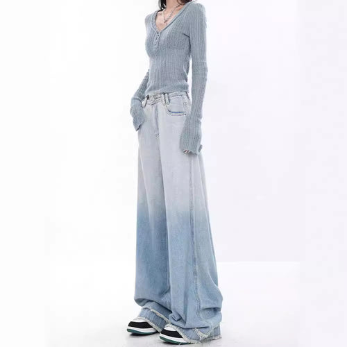 Damen weite Jeanshosen EB