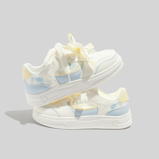 Damen Modische Sneakers mit verspieltem Design und gepolstertem Komfort EB
