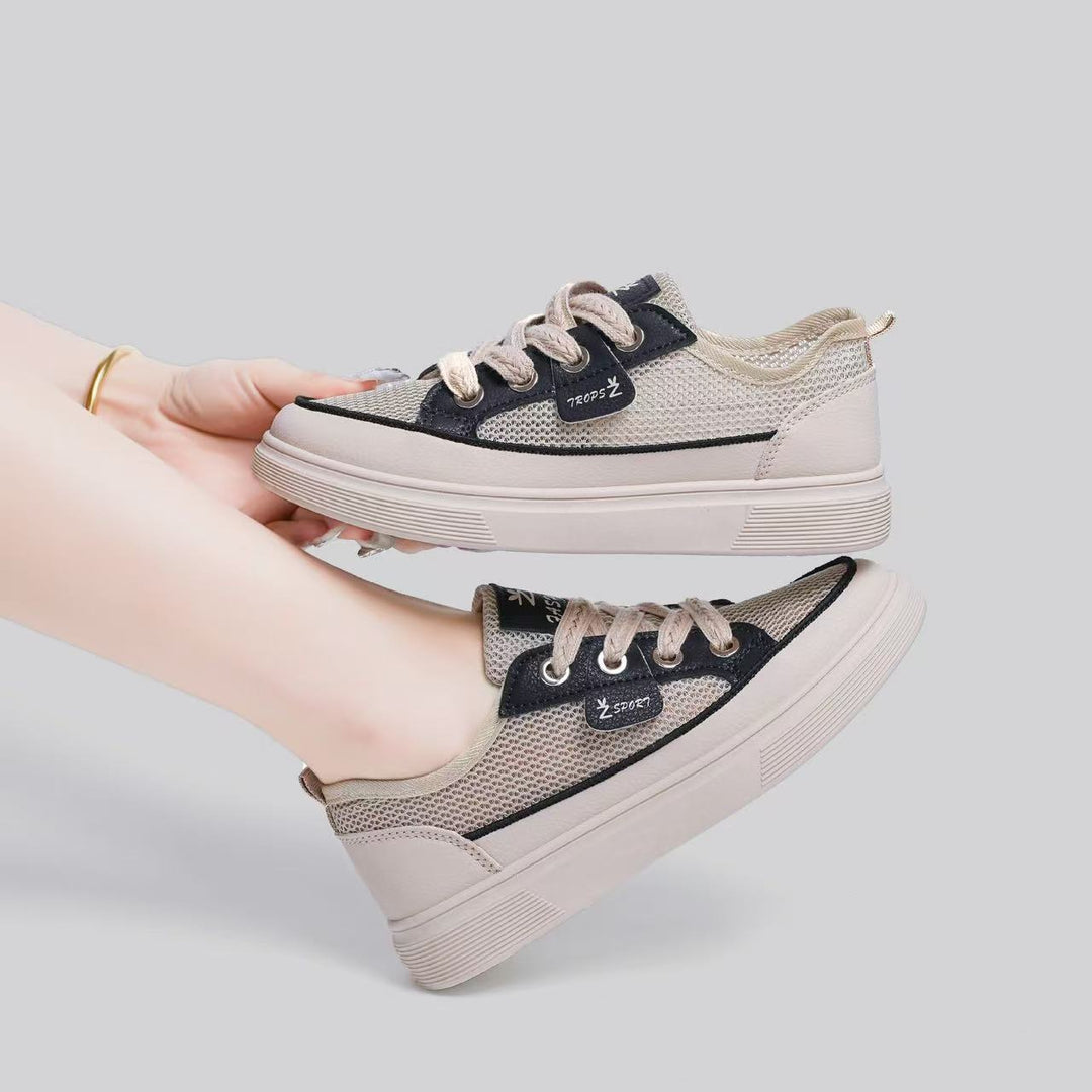 Damen Atmungsaktive Freizeit-Sneaker mit sportlichem Design EB