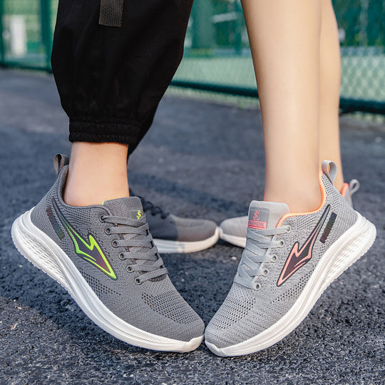 Damen Atmungsaktive Laufschuhe mit rutschfester Laufsohle und flexibler Dämpfungstechnologie EB