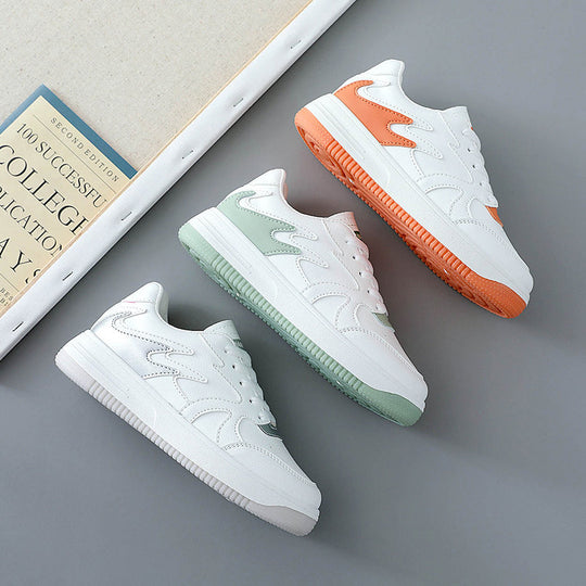 Damen modische Sneakers mit atmungsaktivem Obermaterial und dämpfendem Sohlenprofil EB