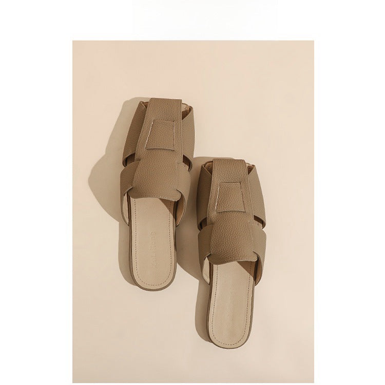 Damen modische Clogs mit weichem Fußbetten und stylischer Überlappung EB