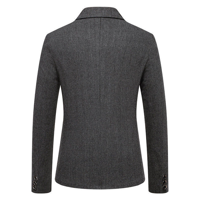 Herren eleganter Blazer im Herringbone-Design EB