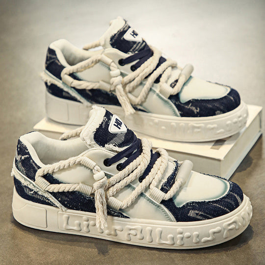 Damen modische Sneaker mit einzigartigem Schnürsystem und hochflexibler Sohle EB