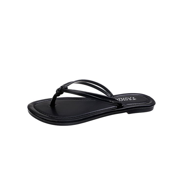 Damen Bequeme Zehentrenner Sandalen EB