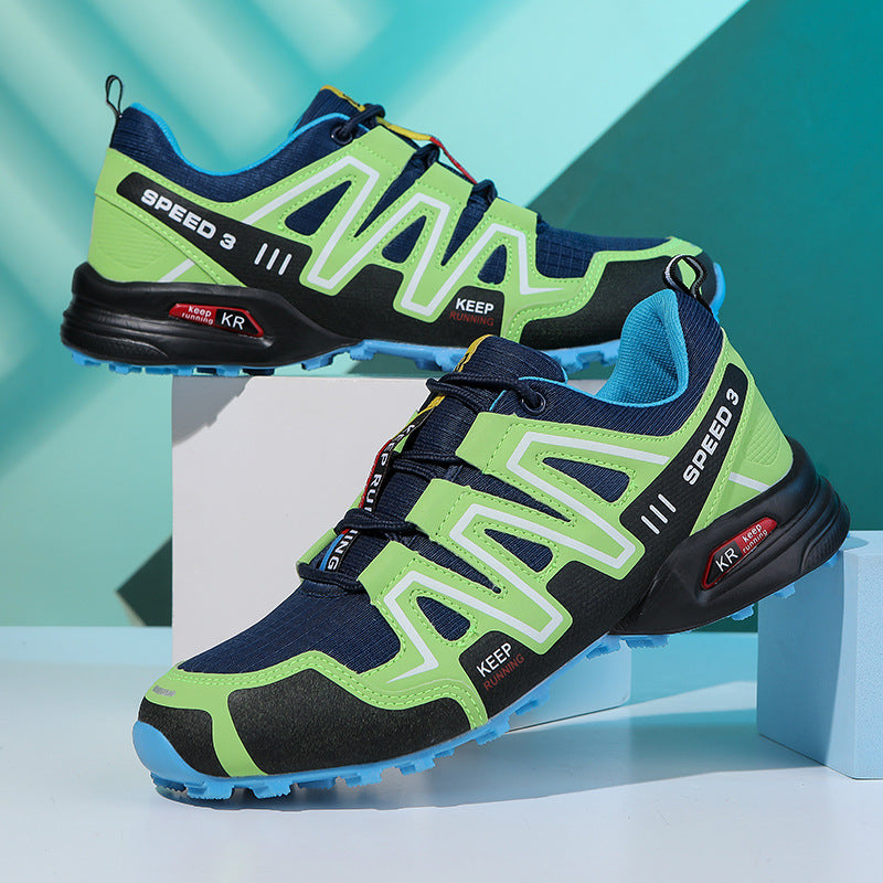Damen Trailrunning-Schuhe mit strapazierfähigem Obermaterial und rutschfester Sohle EB