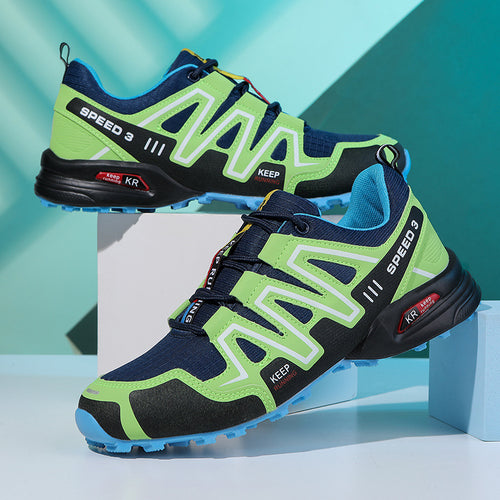 Damen Trailrunning-Schuhe mit strapazierfähigem Obermaterial und rutschfester Sohle EB