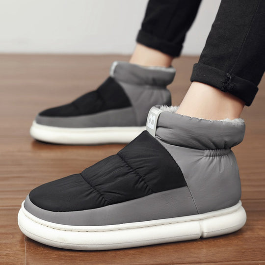 Damen Bequeme und warme Winterhausschuhe EB