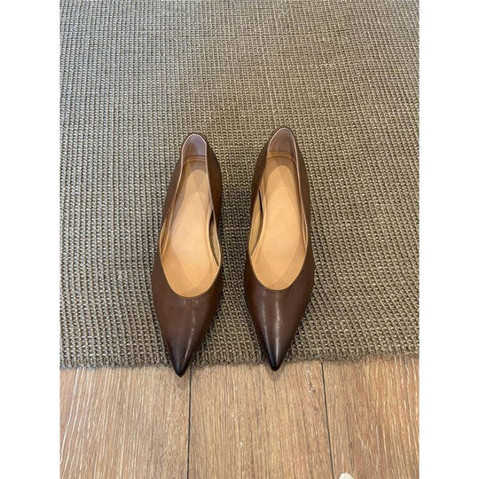 Damen elegante spitze Ballerinas EB