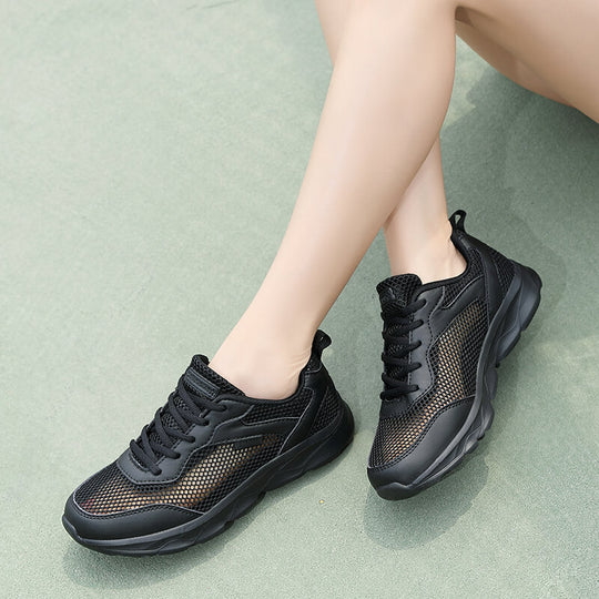 Damen Atmungsaktive Trainingssneaker mit flexibler Sohle EB