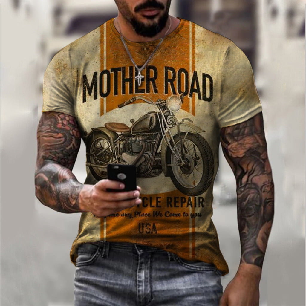 EB | Bedrucktes loses Pullover-T-Shirt