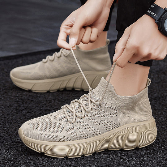Damen Atmungsaktive Hochleistungssneaker mit flexiblem Strickdesign EB