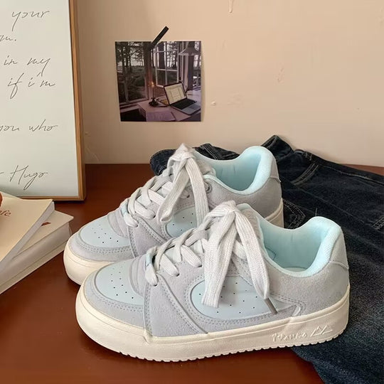 Damen bequeme Sneakers mit weichem Obermaterial und optimaler Dämpfung EB