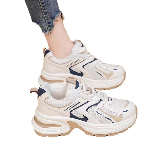 Damen modische Sneakers mit reflektierendem Obermaterial und innovativer Dämpfung EB
