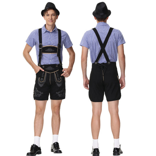 Herren Stilvolles Trachten-Outfit mit aufwändigen Stickereien und modernen Akzenten EB