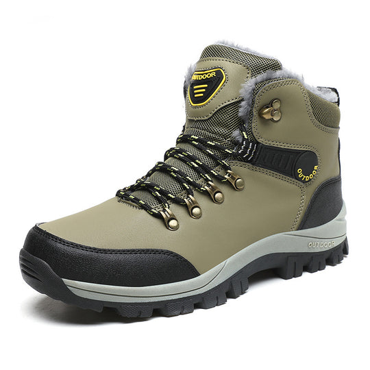 Damen robuster Winterstiefel mit Futter und rutschfester Sohle EB