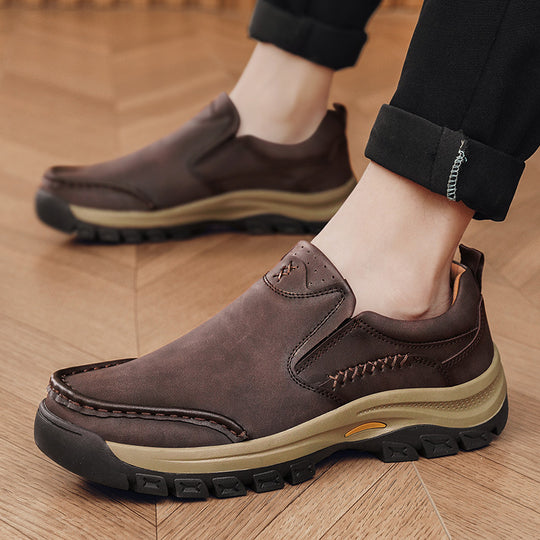 Herren Bequeme und strapazierfähige Slip-On Schuhe EB
