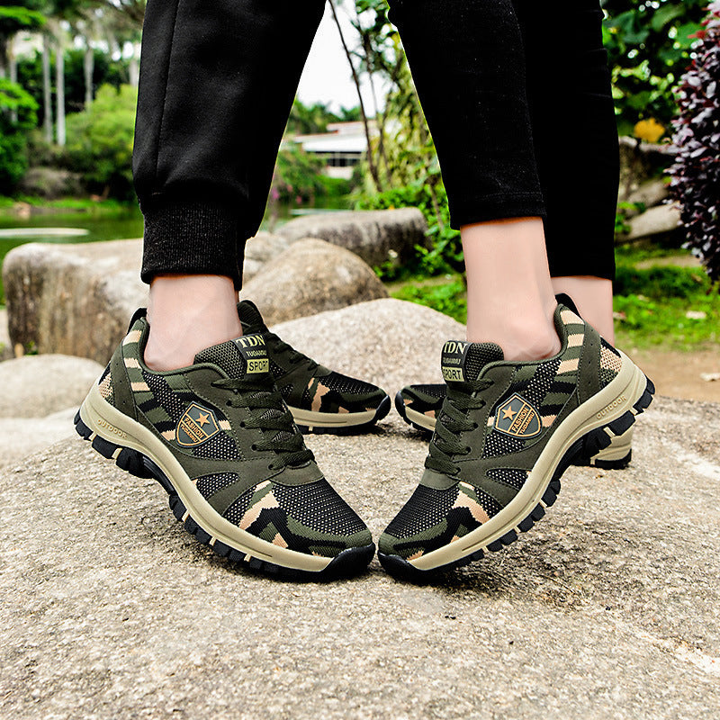 Damen Outdoor-Trainingsschuhe mit rutschfester Sohle und atmungsaktivem Obermaterial EB
