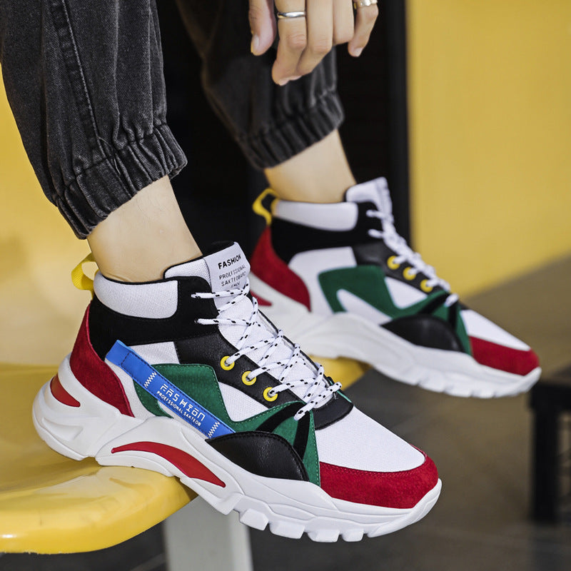 Damen Hohe Sneakers mit innovativem Dämpfungssystem und strapazierfähigem Obermaterial EB
